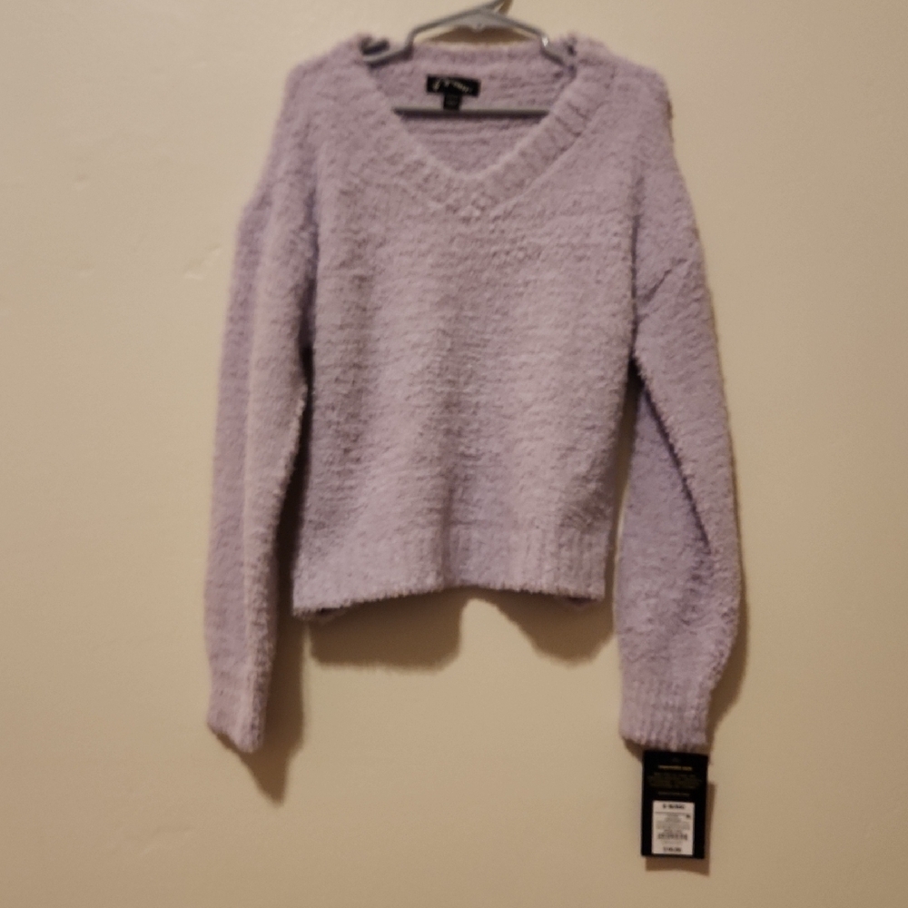 Art Class Soft Lilac V-Neck Sweater